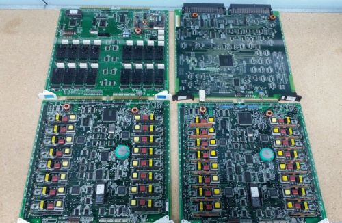 Lot of 4 NEC Circuit Cards for NEAX 2400 IPX System, Part Numbers in Description