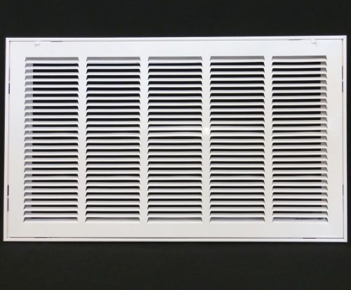 25w&#034; x 16h&#034; return filter grille - easy air flow - flat stamped face for sale