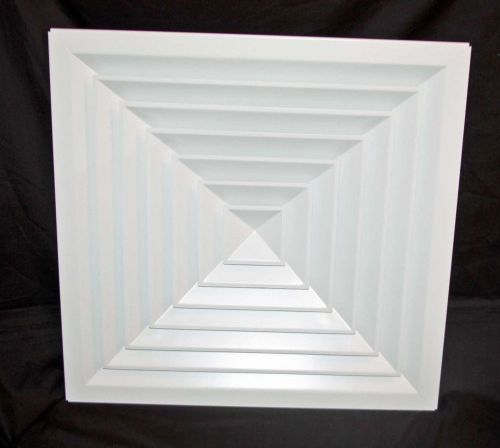 Titus sq lay-in ceiling module 24x24&#034; diffuser vent register 12&#034; neck tdc 12xrnd for sale