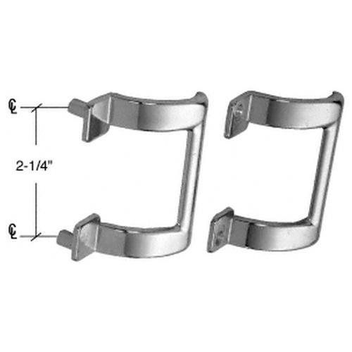 Chrome 2-1/4&#034; Shower Door Pull Handle M6160
