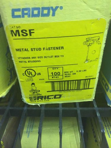 Erico caddy msf metal stud fastener qty 100 for sale