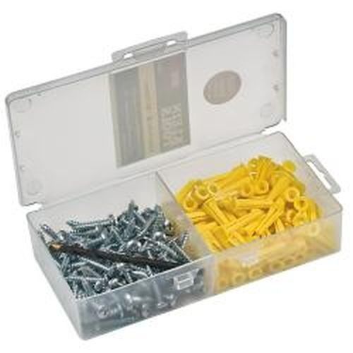 New klein tools 53729 conical anchor kit with 100 fasteners for sale