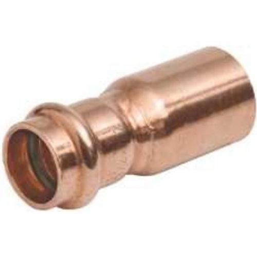 Pressure reducer fitting-1&#034;x3/4&#034; nibco, inc. brass push-fit propress fittings for sale