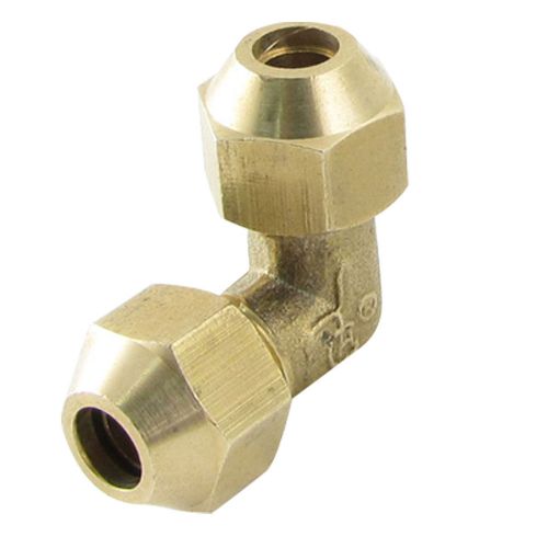 Brass Male Flare Thread 90 Degree Union Elbow 1/4&#034; x 15/64&#034; Tube Tubing Coupling