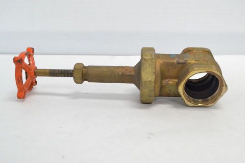 STOCKHAM B-120 300CWP 150 BRASS THREADED 2 IN NPT GATE VALVE B265123