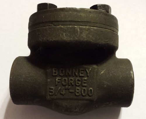 Bonney Forge 3/4 A105N Threaded Forged Steel Piston Check Valve Class 800 NEW
