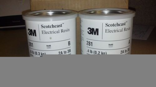 3m scotchcast - electrical resin - 281 a/b - 1 lb kit for sale