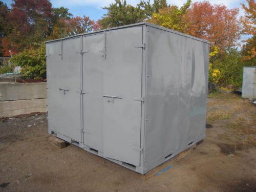 8&#039; x 10&#039; steel ground level container for sale