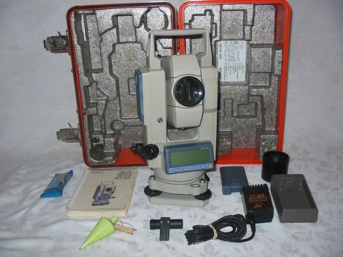 Sokkia set5f 5&#034; total station for surveying &amp; construction 1 month warranty for sale