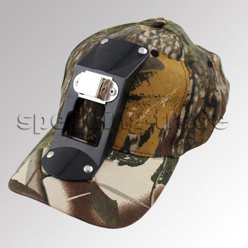 Camouflage Cap with Equipment for Fix 3W 5W 10W Miner Headlamp #KD182