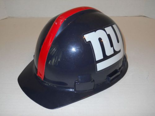 Ny giants construction safety cap helmet hardhat type1 class e sz:61/2-8 willson for sale