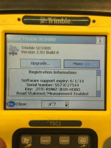 Trimble SPS880 and TSC2
