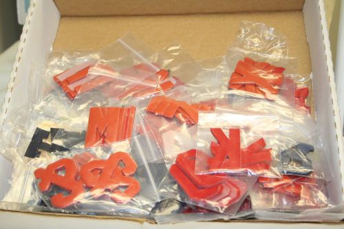 STAHLS 2&#034; THERMAL FILM LETTERS