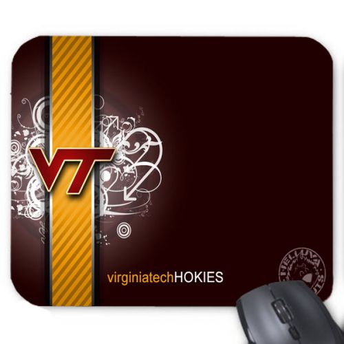 Virginia Tech Logo Mouse Pad Mat Mousepad Hot Gift