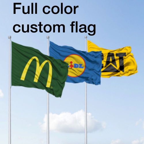 3&#039;x5&#039; custom flag full color photorealistic double sided print and 2 images for sale