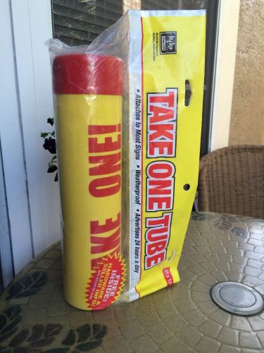 &#034;Take One Tube&#034; - Advertise Business, Home For Sale, Etc