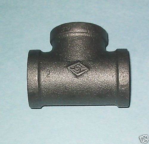 1-1/4&#034; BLACK MALLEABLE TEE FITTINGS(FREE SHIPPING)