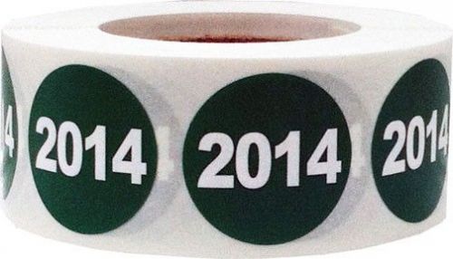 2014 Stickers - 3/4&#034; Round Labels for Retail - 500 Total Stickers