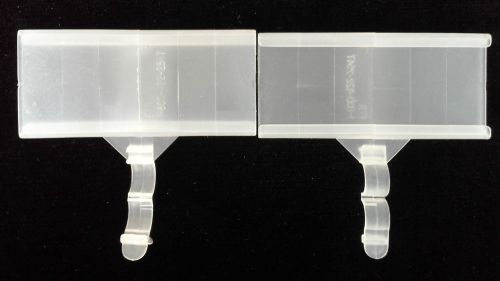 Store display scanner tags 24 plastic holder fixtures 3&#034; for sale