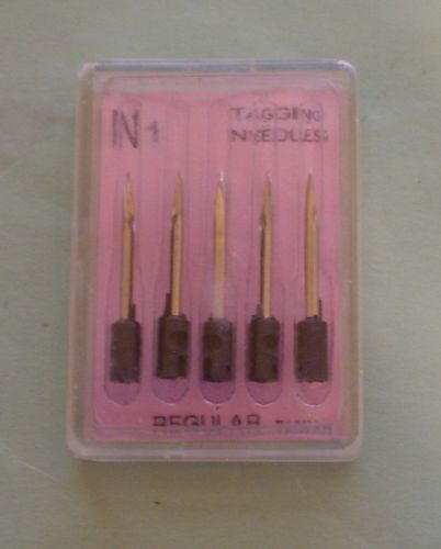 5 PCS. STANDARD REPLACEMENT NEEDLES FOR ARROW CLOTHING TAGGING GUNS PLASTIC TIPS