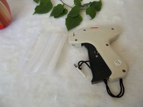 Garment price labels tagging tag gun + 5 needles + 2000 barbs price tag hanger for sale