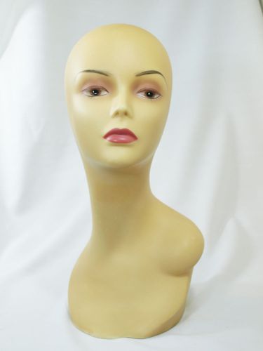 FEMALE MANNEQUIN HEAD  Wig/Hat display - REALISTIC - HIGH END!