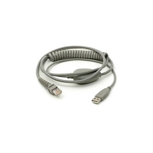 UNITECH - ALL ACCESSORIES 1550-601646G USB CABLE 64 COILED GRAY
