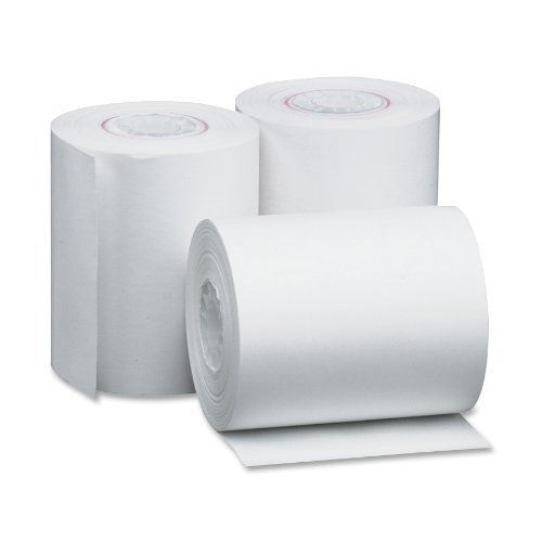 Pm perfection receipt paper - 2.25&#034; x 85 ft - 3 / pack - white (05233) for sale