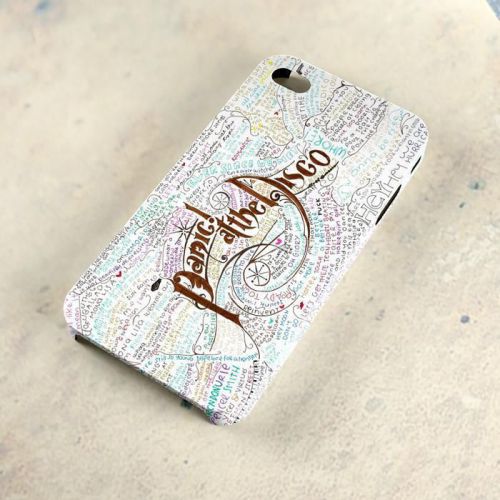 Panic At The Disco Collage Lyric A26 Samsung Galaxy iPhone 4/5/6 Case