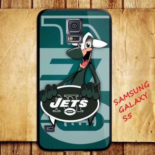 iPhone and Samsung Galaxy - New York Jets NFL Rugby Team Mascot Logo - Case