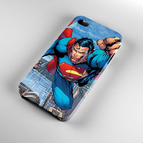 The Superman Comic on 3D iPhone 4/4s/5/5s/5C/6 Case Cover Kj113