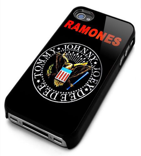 Ramones Tommy,jhonnes,joey,deedee Logo iPhone 5c 5s 5 4 4s 6 6plus case