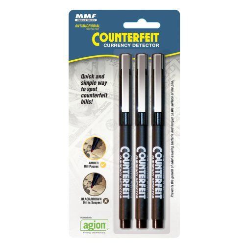 Mmf Counterfeit Currency Detector Pen - Magnetic Ink - Black (200045304)