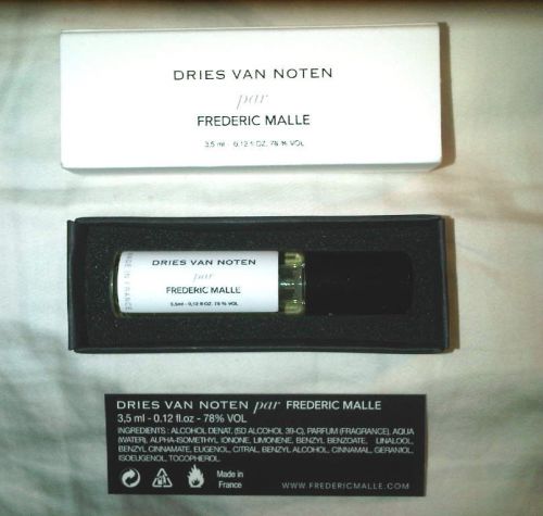 FREDERIC MALLE par Dries Van Noten-NEW! PERFUME SAMPLE SPRAY- XL 3.5ml + GIFT!