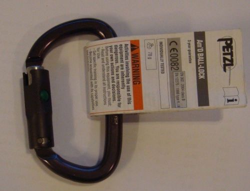 Petzl am&#039;d ball-lock carabiner grey for sale