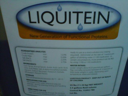 Liquitein - Plasma Protein Delivery (Pig Supplement) 2.5 Gallons