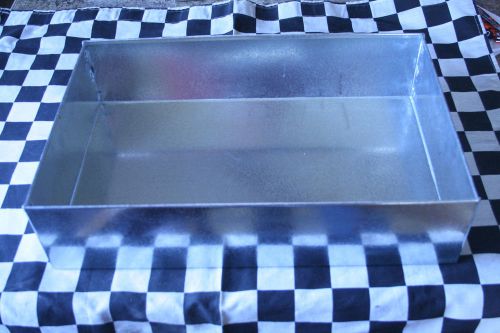 New potbelly pig / baby piglet dry feed galvanized tray or pan creep feeder hog for sale