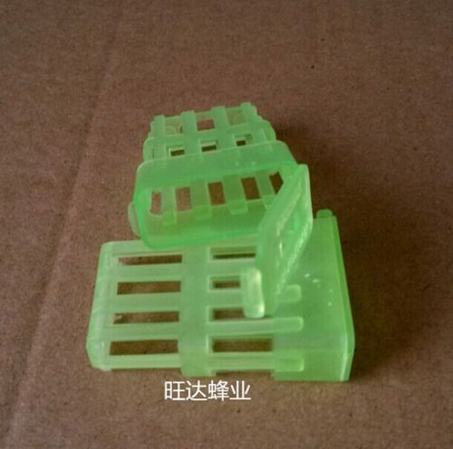 10 pcs plastic thin green no deformation cage for queen bees beekeeping tools for sale