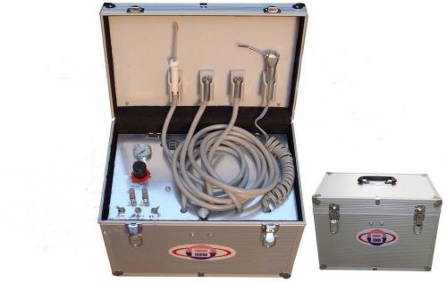 Portable dental unit  with air compressor suction system 3 way syringe 2h bd-402 for sale