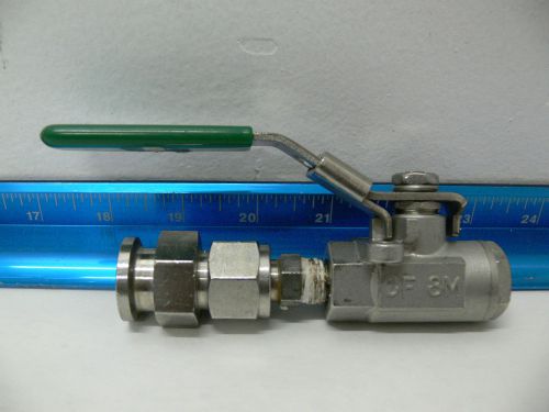 Hammond 1/4&#034; 2000 wog pressure valve stainless steel for sale
