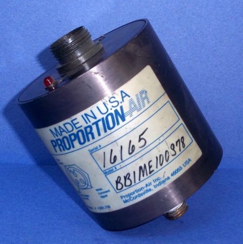 PROPORTION-AIR 15-24VDC PRESSURE CONTROL VALVE, BB1ME100S78