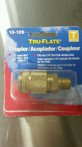 Tru-flate 13-125 1/4&#034; male npt coupler for sale