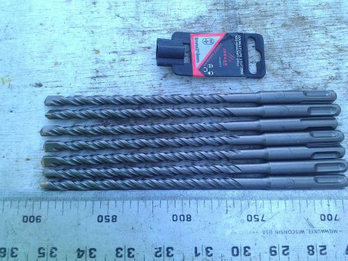 7x sds plus hammer long drills drill bits size: 8mm l: 210mm, double-flutes for sale