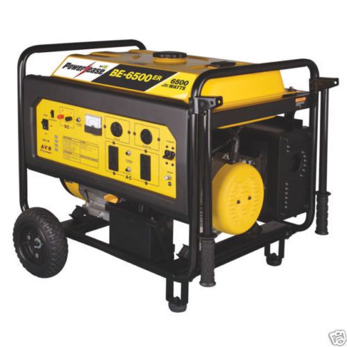 Be 6500 watt generator electric start 5 receptacles for sale