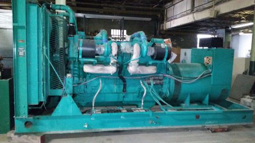 1992 Detroit 800KW Skid Mounted Standby Generator - 211 Hours