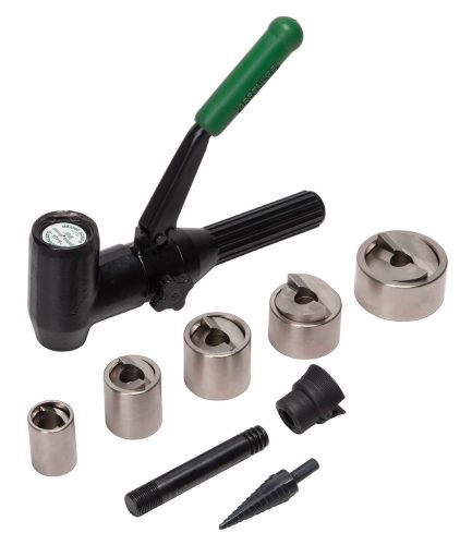 Greenlee 7906sbsp speed punch kit with quick draw 90 punch driver nib for sale