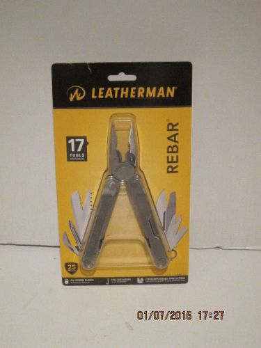 Leatherman #831547, rebar featuring 17-tools in one w/case, free shipping nisp!! for sale