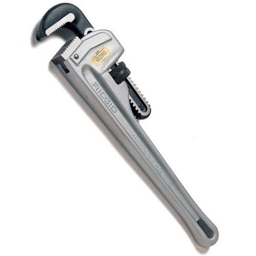 Ridgid 47057 12in aluminum straight pipe wrench - model 812, new for sale