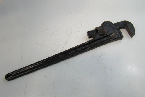 Ridgid pipe wrench 24 1/2-3 for sale
