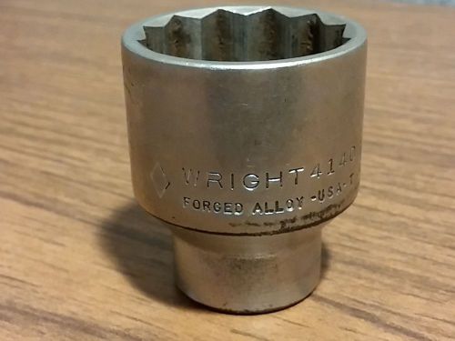 Wright #4140 1/2&#034; drive 1-1/4 shallow socket for sale